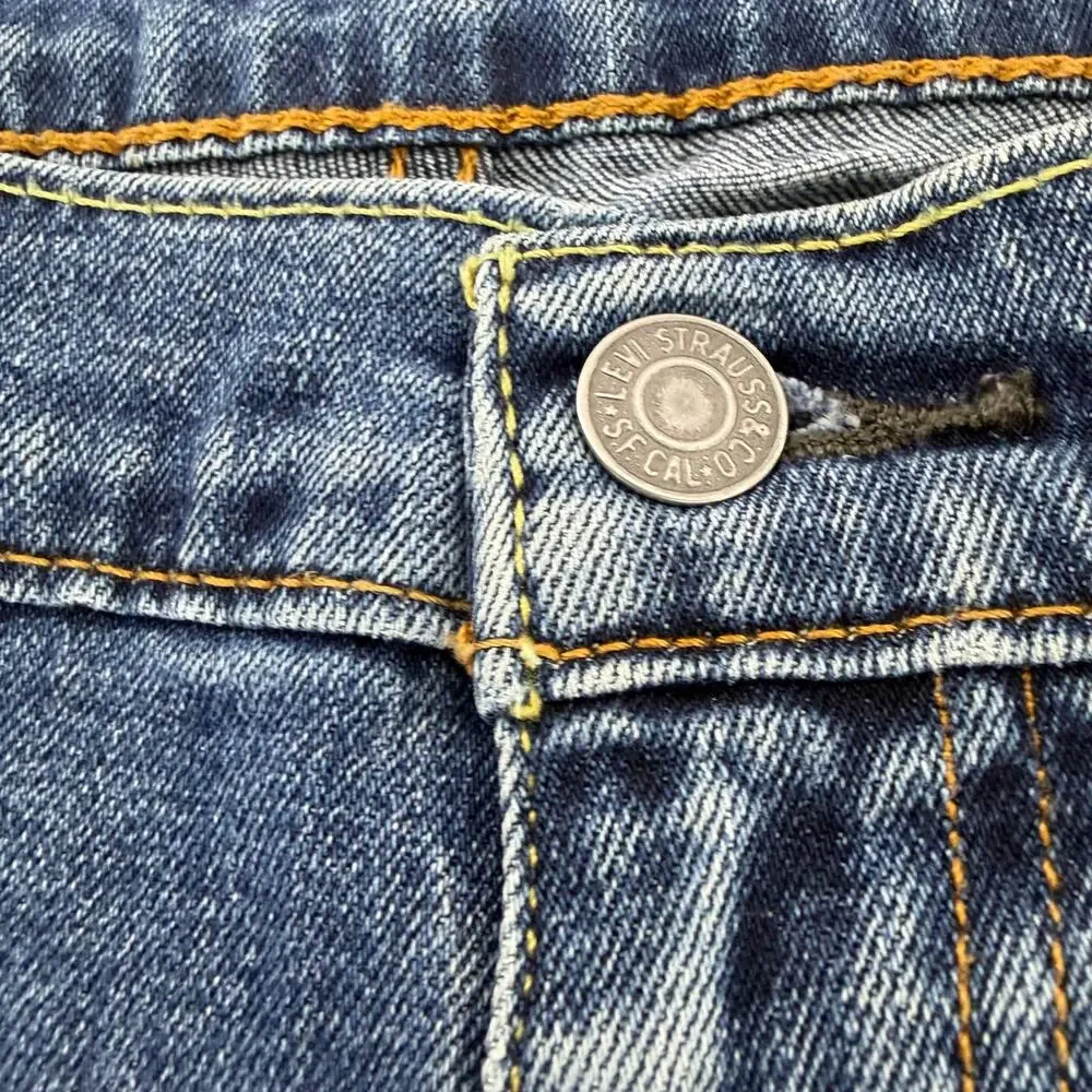 Levi's 511 Slim Fit Jeans Medium Wash W38 L30 Men's Vintage Denim